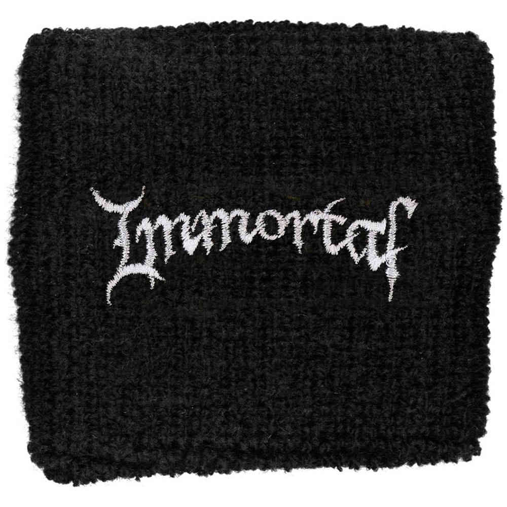 Immortal - Logo Zweetband - Zwart